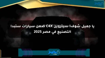 يا جميل شوف! سيتروين C4X ضمن سيارات ستبدأ التصنيع في مصر 2025